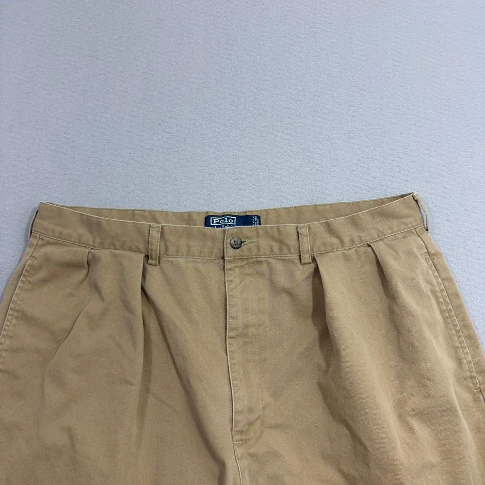 Vintage Polo Ralph Lauren Tyler Shorts Men 38 Tan 9